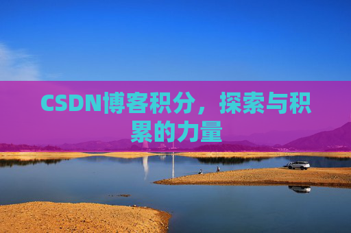 CSDN博客积分，探索与积累的力量
